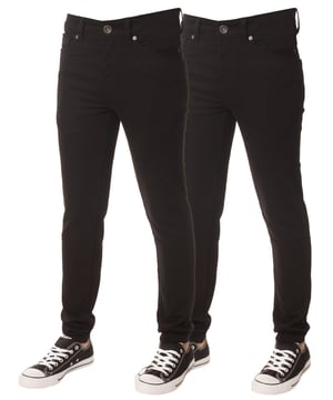 Upgrade your child’s denim collection with the stylish Enzo Boys Skinny Jeans. Designed with a modern slim fit, these jeans feature a classic 5-pocket design for everyday practicality and a button fly for a secure closure. Perfect for casual wear or dressing up, these versatile jeans offer a sleek look while ensuring comfort and freedom of movement. A must-have staple for any boy’s wardrobe!