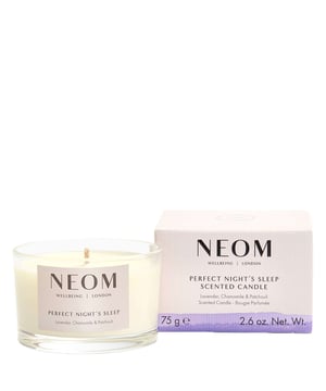 Experience the calming power of Neom Wellbeing London’s Scent to Sleep Candle, designed to promote restful sleep. This travel-sized candle features a blend of 19 pure essential oils, including lavender, chamomile, and patchouli. Hand-poured with natural vegetable wax, it transforms your space into a tranquil retreat. Ideal for small rooms or on-the-go relaxation, it offers up to 20 hours of burn time. Light this candle for a minimum of 2 hours to enjoy its soothing benefits. Neom is a Certified B Corporation, committed to high social and environmental standards.