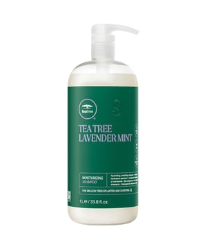 Experience ultimate hydration with Paul Mitchell Tea Tree Lavender Mint Moisturizing Shampoo. Formulated for dry, unruly hair, this shampoo cleanses and replenishes with its moisture-rich blend. Infused with calming lavender, invigorating mint, and purifying tea tree, it improves hair strength and manageability while soothing the mind. Directions: Apply to damp hair, lather, and rinse. Enjoy the dreamy scent that relaxes both hair and mind. This color-safe, vegan, paraben-free, and gluten-free shampoo is suitable for every hair type.