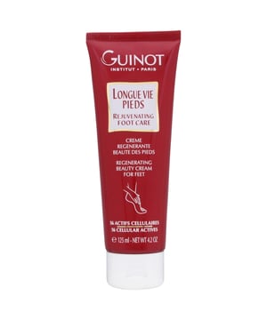 Experience the revitalizing power of Guinot Longue Vie Pieds, a luxurious foot cream designed to rejuvenate and firm your skin. This deeply nourishing cream features a unique textured formula that absorbs quickly, leaving your feet feeling soft, purified, and comfortable. Ideal for daily use, simply apply once or twice a day, massaging the cream into your feet, paying special attention to dry areas like soles and heels. Transform your foot care routine and indulge in youthful, beautiful feet with Guinot.