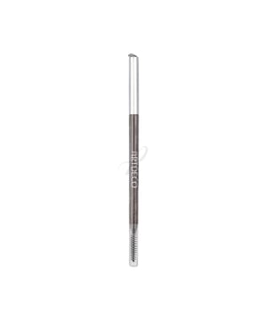 El ULTRA FINE Brow Liner de ARTDECO es un lápiz delineador para cejas que presenta una punta retráctil de alta precisión y un cepillo incorporado para difuminar. Su diseño similar al de un rotulador facilita el agarre y el manejo, permitiéndote lograr el estilo deseado con comodidad. Ofrece una textura suave que se aplica sin esfuerzo y una coloración natural resistente a manchas y al agua. Este producto te permite dibujar líneas sumamente finas que simulan el vello individual de las cejas.