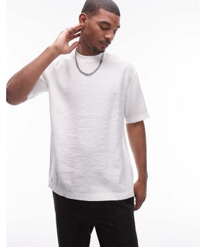 T-shirts by Topman This is Topman Plain design Crew neck Short sleeves Oversized fitSold By: Asos