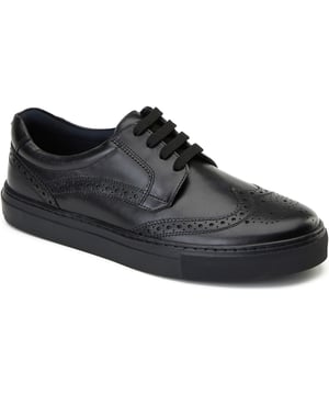 Clapton by Base London blends sharp style with laid-back vibes. Crafted with sleek leather uppers, brogue detailing, and a rubber cupsole, it's a go-to for smart casual looks. Plus, Ortholite cushioning keeps you comfortable all day long.