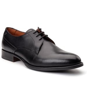 Schalten Sie Ihren formellen Look mit dem Edison-Lederschnürschuh von Base London ein. Der 3-Loch-Verschluss sorgt für ein entspanntes, aber elegantes Erscheinungsbild, und die Ortholite-Innensohle garantiert den ganzen Tag über Komfort.