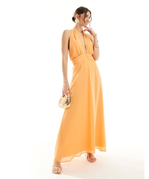 Dresses by Vero Moda Your basket called, it wants this Plain design Halterneck style Zip-back fastening Regular fitSold By: Asos