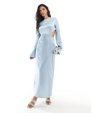 Dresses by Kaiia Occasions made easy High neck Long sleeves Open, tie back Zip-side fastening Regular fitSold By: Asos