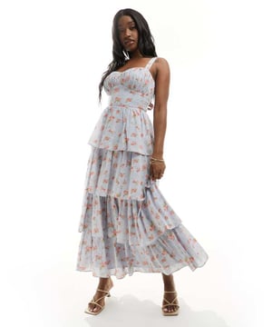 Dresses by Abercrombie & Fitch Warm-weather 'drobe: loading Tiered design Sweetheart neck Sleeveless style Lace-up back Regular fitSold By: Asos