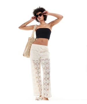 Trousers & Leggings by JDY Tall Wardrobe worthy Mid rise Elasticated waistband Wide legSold By: Asos