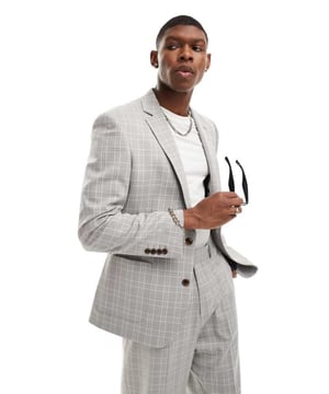 Suits by ASOS DESIGN Do the smart thing Notch lapels Two-button fastening Side pockets Oversized fitSold By: Asos