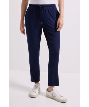 Shirred Waist Jersey Jogger