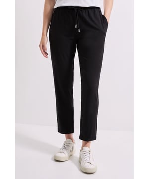 Shirred Waist Jersey Jogger