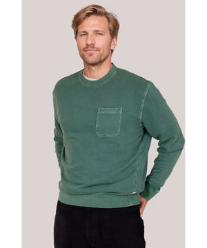 This crew neck top features a convenient breast pocket and a relaxed cut for a comfortable fit. Made from pre-washed pure cotton, it's perfect for every casual occasion. Don't sweat it, this sweatshirt has got you covered.
Honeycomb backed Fleece Cotton Fabric
Crew Neck
29" Shoulder to Hem
Sizing: As expected 
Fit: Relaxed
These are last season clearance made for M&S.

29" Shoulder to Hem.