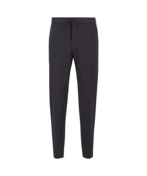 Mens BOSS Banks4-J Trousers in black- 97% Polyester  3% Elastane.  Dry clean.- Ref: 50450200-001