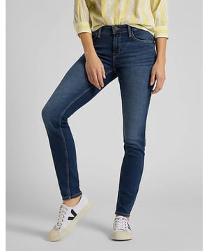 GB - Lee - Scarlett MID MARTHA - 84% BAUMWOLLE 14% POLYESTER 2% ELASTHAN - Skinny Fit