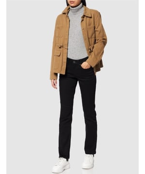 GB - Lee - GERADER SCHWARZ - 57% BAUMWOLLE 41% POLYESTER 2% ELASTAN - Reguläre Passform