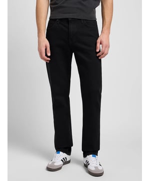 GB - Lee - WEST BLACK RINSE - Regular Fit - 67% BAUMWOLLE 32% LYOCELL 1% ELASTAN