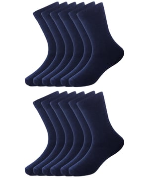 Crafted from a soft, breathable cotton blend, these socks offer excellent durability and a snug fit that stays in place. Ideal for everyday wear, they’re gentle on skin, easy to wash, and maintain their shape and colour even after repeated use. Girls school socks & boys school socks Perfect for school uniforms