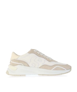 Als een merk dat vakmanschap en verfijning hoog in het vaandel heeft staan, belichamen deze Skylar Trainers perfect deze kernwaarden terwijl ze toch on-trend blijven. De Skylar Trainers zijn vakkundig gemaakt van synthetisch materiaal voor het bovenwerk, duurzaam rubber voor de zool en een comfortabele stoffen voering die ademend en comfortabel is, zodat je overal met vertrouwen kunt stappen. Ontworpen in een opvallende reeks van gekleurde panelen doorspekt met boss branding straalt dit paar high-end allure uit die zorgt voor een prestigieuze afwerking.