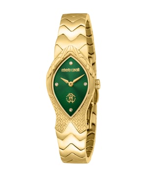Roberto Cavalli Women Stainless Steel Gold Color Watch