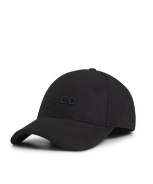 Mens HUGO Jake-FL Fleece Cap with embroidered logo in blackA cosy cap by HUGO. Featuring an embroidered logo  this accessory is designed in soft fleece and trimmed with a branded silicone labelMain material: 100% Polyester.  Lining: 100% Polyester.  Hand wash onlyRef: 50524751-001