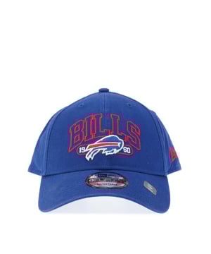 Mens New Era Buffalo Bills 9FORTY Outline Cap in blue.- Strapback closure.- Curved peak.- Logo embroidered to the front.- New Era flag embroidered in red to the left side.- 100% Cotton.- Ref: 603715240.090  bangladesh