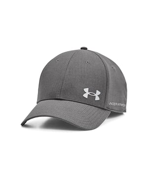 Adjustable strap closure.UA Low: Classic low-profile baseball cap with structured front panel—maintains contact with head.ArmourVent® Technology delivers ultimate breathability in a light  stretchy  durable & fast-drying fabric.Iso-Chill sweatband helps disperse body heat  making it feel cool to the touch.