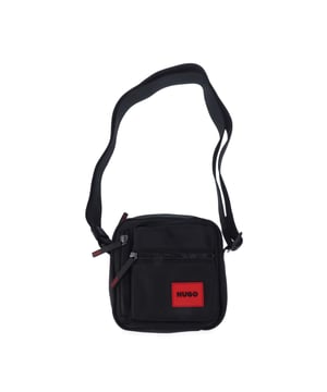 Hugo Boss Ethon 2.0 Crossbody Tas in zwart.- Eén hoofdcompartiment.- Verstelbare schouderriem.- Twee ritsvakken vooraan.- Eén steekvak.- 100% Polyester.- Ref: 50535643002