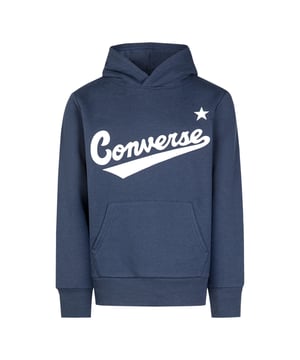 Fixed hood.Kangaroo pocket.Ribbed cuffs and hem.Printed logo.