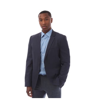 Men's Hugo Boss Arti Blazer Jacket.- Shawl collar.- Button fastening.- Shoulder pads.- Slim fit.- 100% Virgin Wool. Ref: 50393674410.