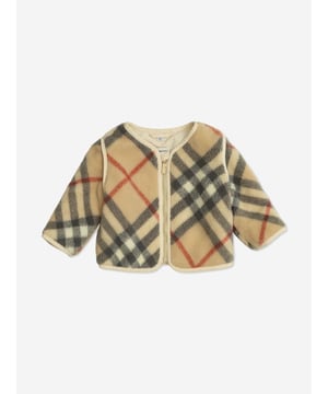 Introducing the exquisite Baby Check Bobby Jacket in Beige by Burberry Kids, an essential addition to the little one's SS2025 wardrobe. Exuding timeless charm and unparalleled comfort, it's perfect for every stylish young adventurer. Here are its standout features Iconic Check Design Classic Burberry plaid infuses a quintessentially British charm. Superior Comfort Crafted from premium materials for a soft, gentle touch on delicate skin. Versatile Elegance Perfect for casual outings or chic events, this jacket ensures your child is always best dressed.Elevate your childs style with this sublime Bobby Jacket. Shop now!