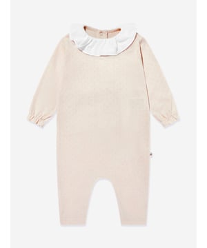 Introduce a touch of elegance to your little one's wardrobe with the Baby Girls Atijane Romper in Ivory from Bonpoint, perfect for SS2025. Crafted with meticulous attention to detail, this piece effortlessly merges classical charm with modern sensibility. Key features include Luxurious Fabric Crafted from the finest materials for unparalleled softness and comfort. Timeless Design Features dainty detailing and a pristine Ivory hue, ensuring your baby girl looks enchanting. Effortless Versatility Ideal for special occasions or delightful daily wear.Elevate your babys ensemble with this exquisite romper from Bonpoint. Order now for a blend of sophistication and charm!