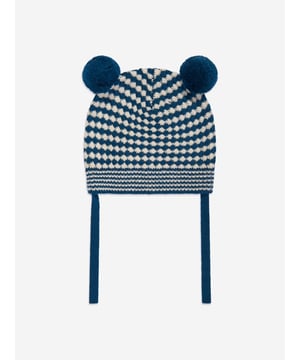 Introducing the Boys Hazel Chunky Checker Hat in Blue by the bonnie mob. Designed to strike a balance between style and warmth for AW2024, this hat is an exquisite addition to any Baby, Baby Boy, or Boy's wardrobe. Discover its standout features Luxe Comfort Crafted with premium, soft materials to ensure warmth and comfort in the cooler months. Eye-Catching Design Features a bold, chunky checker pattern in striking blue shades that enhance any outfit. Versatile Style Suitable for casual outings and special occasions, complementing any ensemble effortlessly. Durable Quality Constructed to endure, maintaining style and comfort through the season.Elevate your child's look with this sophisticated piece from the bonnie mob!
