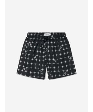 Dive into stylish waters with the Calvin Klein Boys Logo Print Swim Shorts in Black, an essential addition to your young gentleman's SS2025 wardrobe. Key features include Signature CK Design Embellished with the iconic Calvin Klein logo for an elegant touch. Premium Material Crafted from high-quality fabric, ensuring durability comfort. Timeless Colour Classic black hue for versatile styling.Refresh his summer attire with this sophisticated swimwear piece!