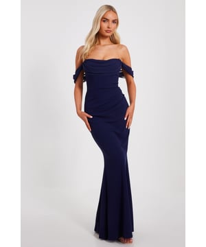 - Sweetheart neckline - Draped sleeves - Bodycon style - Model height: 5'7" - Model wears uk 8 / us 4 / eur 36 - Always check the wash care label - Cool hand wash with mild detergent