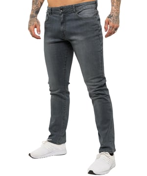 Upgrade your everyday style with the Kruze Men's Basic Straight Leg Stretch Jeans – a perfect blend of comfort, function, and classic design. Crafted from stretch denim for added flexibility, these jeans are ideal for both casual wear and long workdays. Featuring a timeless straight-leg fit, they come equipped with two front pockets, two back pockets, and a handy coin pocket for essentials