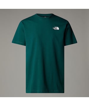 Regular fit: This garment is true to size for an easy, comfortable fit. Introduced in 2015 to celebrate the re-launch of our iconic Mountain Jacket, the Redbox Celebration T-Shirt has been so popular since then that it's become a permanent part of The North Face® collection. That's not surprising, really; being made from medium-weight 100% cotton, it's the definition of easy-going comfort. Fabric : 100% Cotton FEATURES Water-based central graphic on the back Ribbed collar TNF logo on the chest