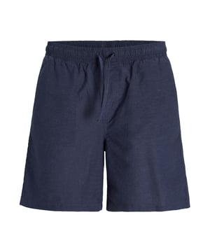 Jack & Jones Men's Casual Summer Cotton Shorts are the perfect way to refresh your summer wardrobe.  These shorts are made of soft, breathable cotton and are intended to provide all-day comfort, whether you're relaxing at home, going for a walk, or spotting friends.  On hot days, the lightweight fabric keeps you cool, and the classic fit provides a relaxed, casual feel.  They mix functionality with everyday style, including an adjustable waistband with a secure drawstring and handy side pockets.  Their flexible design makes them ideal for pairing with T-shirts, polos, or vests for a casual summer look.  These shorts are a must-have part of every man's summer wardrobe, whether for vacation, weekend trips, or casual everyday wear. 