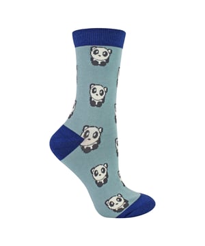 Miss Sparrow Bamboo Patterned Animal Socks: Miss Sparrow prides their products on the philosophy of making your feet feel fabulous all year round. Whether it's their chic and stylish products, they bring you unique, exciting and fashionable accessories, full of individuality to give you the confidence to be you. If you’re after great bamboo socks with very bright, funky and crazy colours then these bunch of Miss Sparrow Socks are perfect! With loads of patterns like spots, stripes, zig zags and more! You’ll be sure to find the perfect pair to jazz up your feet!. Their socks will keep your toes warm and make your loved ones smile on special occasions. They would even make a wonderful gift for yourself or a loved one. These socks are breathable, hypoallergenic antibacterial and super soft. There are many patterns available including: Puffins, Frogs, Penguins and even more!. These range of socks are made from 54% Bamboo, 22% Cotton, 16% Polyester, 6% Nylon, 2% Elastane. They are womens size 4-7 UK. Machine washable under 40. Do not dry clean. Do not iron. Do not bleach. Extra Product Details: Ladies Miss Sparrow Socks Novelty Bamboo Socks A Great Gift Bamboo Rich Fibres Funky Patterns Super Soft & Breathable Hypoallergenic Antibacterial Machine Washable Under 40
