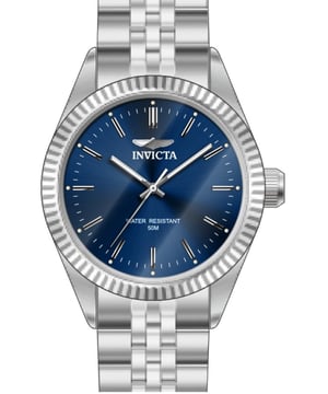 Das Invicta 49314 hat ein 43 millimeter Edelstahl gehäuse mit einem blauen Zifferblatt.
Dieses Modell wird von einem präzisen  Quarzuhrwerk angetrieben.
5 bar Wasserdichtigkeitszertifizierung.
Dieses Modell ist von der Invicta Specialty Kollektion.

2 Jahre Garantie.