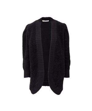 Empfohlener Verkaufspreis
Dieser Cardigan des Trikotlabels Yves Saint Laurent aus Frottee-Strick besticht durch eine lange Silhouette und eine kuschelige, warme Passform. Das schwarze, offene Design wird durch gerippte Säume und Bündchen akzentuiert. Puffärmel verleihen einen verspielten Touch.

Anmerkungen: Das Etikett mit der Zusammensetzung fehlt. Maße: Länge: 2222 mm, Trägerlänge: 1651 mm