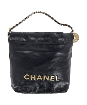 VINTAGE, RRP AS NEW
The Chanel 22 Quilted Mini Bag in Black Shiny Calfskin is the ultimate fusion of heritage and modernity. Crafted in supple diamond-stitched calfskin and finished with aged gold hardware, this mini marvel exudes effortless Parisian chic. The iconic Chanel logo, leather-threaded chain strap, and medallion charm lend a luxurious touch to a piece that’s both light and bold in personality.


Chanel 22 Quilted Mini Hobo Bag in Black Shiny Calfskin Leather
Condition: Excellent
Signs of wear: No retail tag, No visible sign of wear., 
Packaging: None
Color: black
Material: Leather | leather
Size: One Size | One Size
Measurements: Width: 70; Height: 190; Length: 230
SKU: NAPPUGBBA512640W