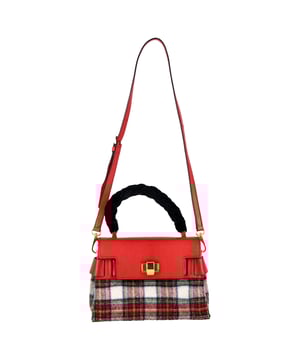VINTAGE, RRP AS NEW
Miu Miu redefines classic prep with the Small Tartan Click Bag, a vibrant fusion of tradition and bold femininity. Featuring a multicolor check print contrasted with rich red leather trim, this structured piece is finished with gold-tone hardware, a top handle, and an adjustable leather crossbody strap for versatile wear. A polished turn-lock closure and belt detail add a refined, retro touch — a perfect pop piece for day-to-night transitions.


Miu Miu Small Tartan Click Bag in Multicolor Leather
Condition: Excellent
Signs of wear: No retail tag, No visible sign of wear., 
Packaging: None
Color: Multicolor | multicolor
Material: Leather | sheep leather
Size: One Size | One Size
Measurements: Width: 120; Height: 170; Length: 250; Handle drop: 100; Strap length: 0
SKU: NAPPUGBBA504145W