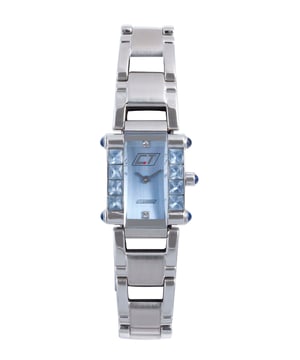 Chronotech Womens Analogue Quartz Watch with Stainless Steel Strap CC7040LS-01M