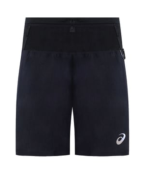 Built for trail performance, the ASICS Fujitrail Shorts in sleek black are designed to keep you light, dry, and moving freely on rugged terrain. With functional storage and breathable comfort, these shorts are made for runners who demand more from their gear.
Key Features:
Lightweight, Quick-Dry Fabric: 

Wicks moisture to keep you cool and comfortable during long trail runs.

Inner Brief Liner: 

Provides added support and reduces chafing for all-day comfort.

Mesh Ventilation Zones: 

Enhance breathability in key areas to keep you feeling fresh on the move.

Multiple Pockets: 

Includes a secure zip pocket and stash compartments for gels, keys, or small essentials.

Elastic Waistband with Drawcord: 

Ensures a snug, adjustable fit that stays in place over any distance.

Reflective Details: 

Boost visibility in low-light conditions for early morning or evening runs.

Minimalist Black Design: 

Versatile and performance-driven for trail or road use.