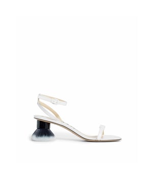 Composition: 100% Lamb Leather  

Inner: Leather
Insole: Leather
Sole: Leather
Round toe
Branded insole
Heel 4 cm
Adjustable ankle strap
Real make-up brush kitten heel
Made in  Italy
Gender: WOMEN
Product code: L814465X90_4768
Code: SHO LW 2 SN FW24 11618