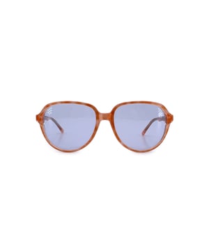 VINTAGE, RRP AS NEW
Infused with bold character and effortless French flair, these vintage Yves Saint Laurent sunglasses, model Sarpedon, are a striking relic of fashion-forward design. The standout orange acetate frame captures the daring spirit of YSL, making a confident statement while remaining refined. Paired with light blue lenses, they create a vibrant contrast that feels both playful and sophisticated.  Crafted with 100% UV protection, these sunglasses combine style with substance, ready for sunny days with a touch of vintage charm. The iconic YSL logo on the temples adds a subtle signature to this eye-catching piece. The Sarpedon model is a rare find-bold in color, classic in silhouette, and undeniably rooted in Yves Saint Laurent's legacy of pushing fashion boundaries. Condition Rating: A - EXCELLENTCondition Details: Gently Used. Lenses and frame in excellent condition. Please check the images carefully. Some show arrows indicating any evident defect. Please ask if you need to know more details or if you have any doubts. Glasses maximum Width: 140mm Glasses Temple 135mm Glasses maximum lens width: 56mm Glasses maximum lens 47mm Glasses bridge width: 16mm Measurments:  width: 140 mm length: 56 mm height: 47 mm
