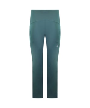Conquer cold-weather runs with confidence in the ASICS Road Winter Leggings in a bold teal hue. Designed to keep you warm, dry, and supported, these high-performance leggings are perfect for winter training or outdoor workouts.
Key Features:
Thermal Brushed Fabric: 

Soft on the inside to retain warmth without sacrificing breathability or comfort.

Moisture-Wicking Technology: 

Keeps sweat away from your skin to help you stay dry on the move.

Supportive Fit: 

Stretch fabric offers gentle compression and a secure feel, ideal for high-intensity movement.

High-Waisted Design: 

Provides a flattering fit and added core support during activity.

Reflective Details: 

Enhance visibility in low-light conditions for safer early morning or evening runs.

Internal Drawcord: 

Adjustable waistband for a personalized, stay-put fit.

Secure Storage Pocket: 

Ideal for stashing small essentials like keys or a card.

Striking Teal Colorway: 

Adds a stylish pop to your cold-weather training gear.