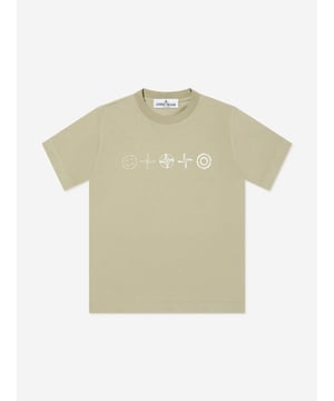 Introducing the quintessential Boys Logo T-Shirt by Stone Island Junior, a nuanced addition to any stylish ensemble for SS2025. This beige beauty doesn't just blend in it makes a sophisticated yet playful statement Impeccable Craftsmanship Tailored from premium fabric, ensuring durability comfort. Signature Compass Logo Embellished with the iconic Stone Island badge, symbolising adventurous spirit. Versatile Beige Hue Pairs seamlessly with a multitude of outfits, fostering a polished look.Revitalise his wardrobe with a touch of elegance this T-Shirt is a sterling choice for the discerning young gent.