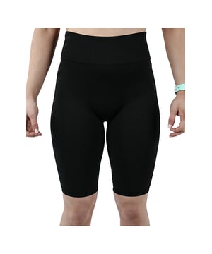 Pretty Polly Active-Wear Shorts are a seamless short which features a patterned mesh panels detail just below the waist for added breathability. Perfect for Yoga or Pilates or just relaxing at home. The fabric is soft and comfortable and is predominantly made from recycled yarn.