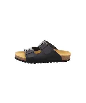 Leicht, stilvoll und herrlich bequem – diese Damen-Pantolette ist dein perfekter Begleiter für sonnige Tage. Mit ihrer offenen Spitze und dem unkomplizierten Schlupfdesign ist sie im Handumdrehen angezogen. Zwei verstellbare Riemen mit Schnallen setzen modische Akzente und sorgen für individuellen Sitz. Das konturierte Fußbett passt sich sanft deiner Fußform an und bietet ein angenehmes Laufgefühl. Die strapazierfähige Kunststoffsohle macht alles mit – ob Strandpromenade, Stadtbummel oder Gartenparty. Hochwertige Materialien sorgen nicht nur für Langlebigkeit, sondern auch für einen Hauch von Luxus bei jedem Schritt. Ein dezenter Label-Print auf der Innensohle rundet den Look stilvoll ab. Diese Pantolette vereint Komfort mit einem modernen, femininen Design. Sie ist leicht, flexibel und immer einsatzbereit. Einfach reinschlüpfen und den Sommer genießen!